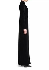 Balenciaga Maxi Sleeve Gown