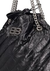Balenciaga Medium Tote Crush Quilted Leather Bag