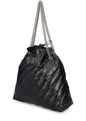 Balenciaga Medium Tote Crush Quilted Leather Bag