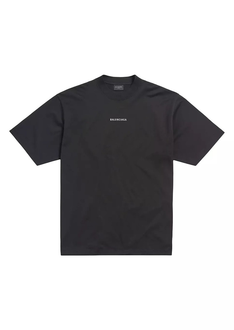 Balenciaga Medium Fit Back T-Shirt