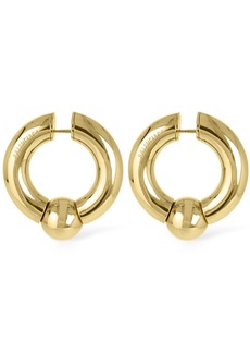 Balenciaga Mega Brass Earrings