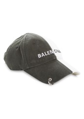 Balenciaga 50/50 Logo Baseball Cap