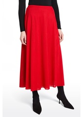 Balenciaga Midi Jacquard Skirt