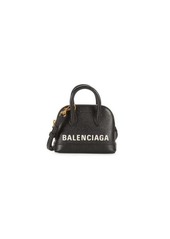 Balenciaga Mini Ville Logo Top Handle Bag