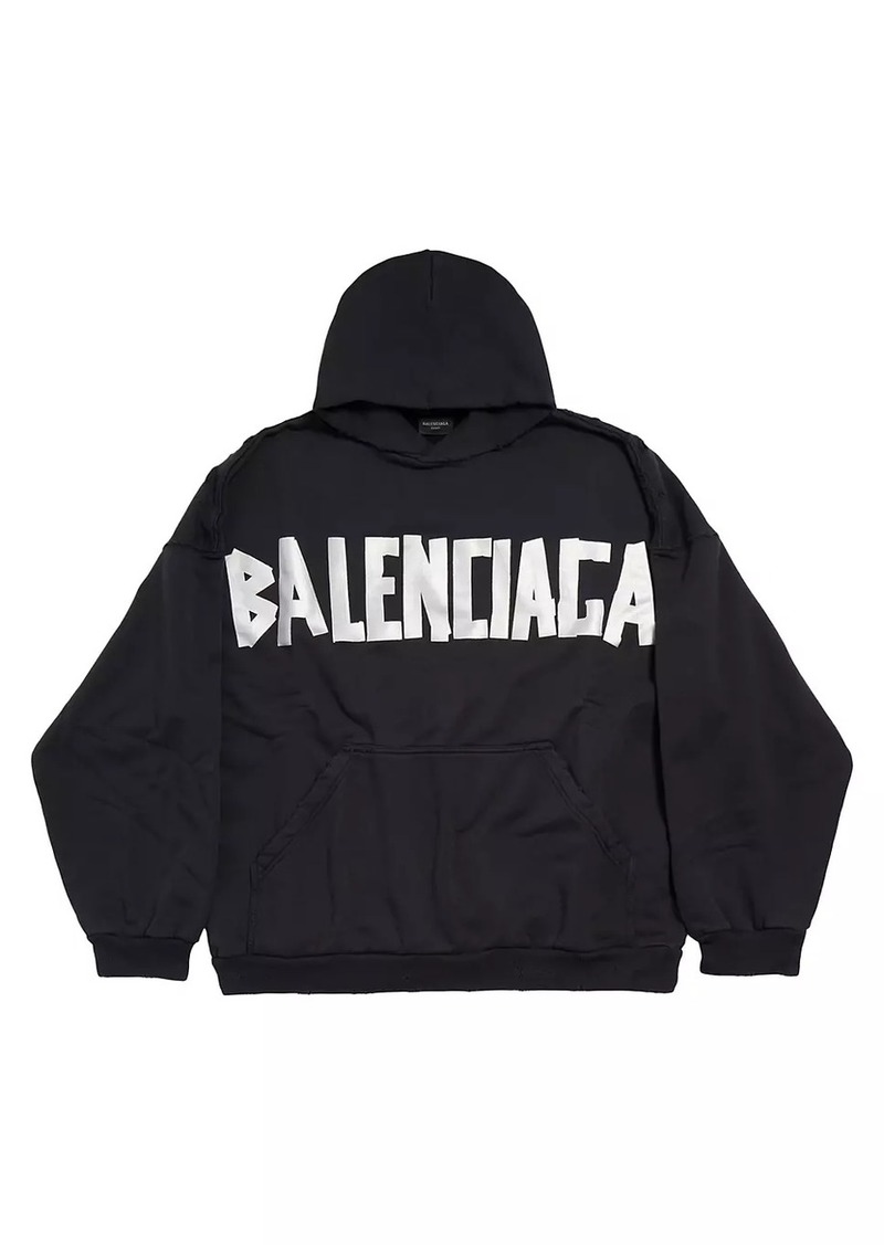 Balenciaga New Tape Type Oversized Hoodie