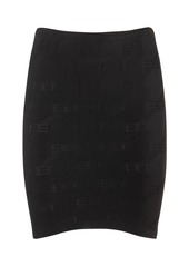 Balenciaga Nylon Blend Mini Skirt