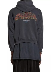 Balenciaga Offshore Zip-Up Medium Fit Hoodie