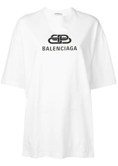 Balenciaga oversized BB logo T-shirt