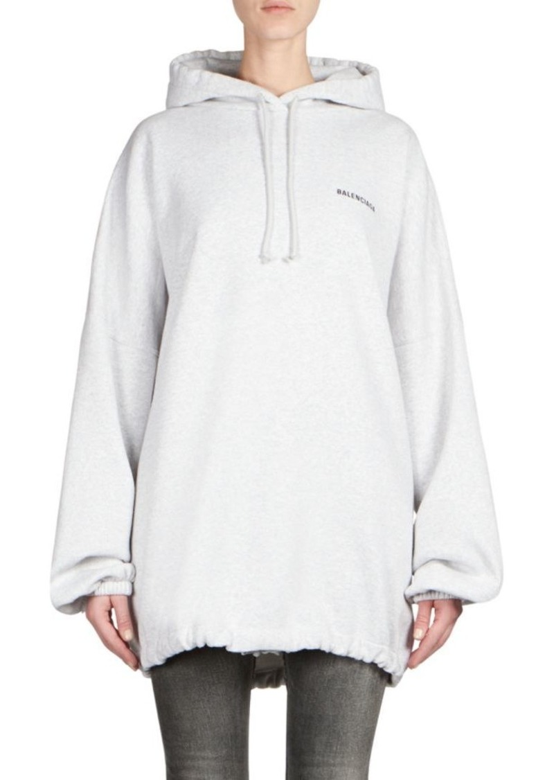 women's balenciaga oversized hoodie