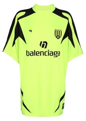 Balenciaga Oversized Logo Mesh Football T-shirt