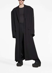 Balenciaga oversized long-sleeve wool coat