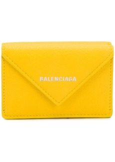 Balenciaga mini Papier leather wallet