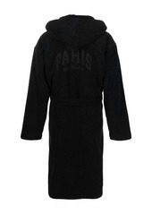 Balenciaga Paris hooded bathrobe