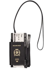 Balenciaga Passport Leather Phone Holder