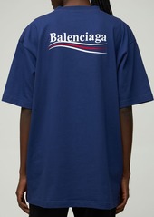 Balenciaga Political Campaign Cotton T-shirt