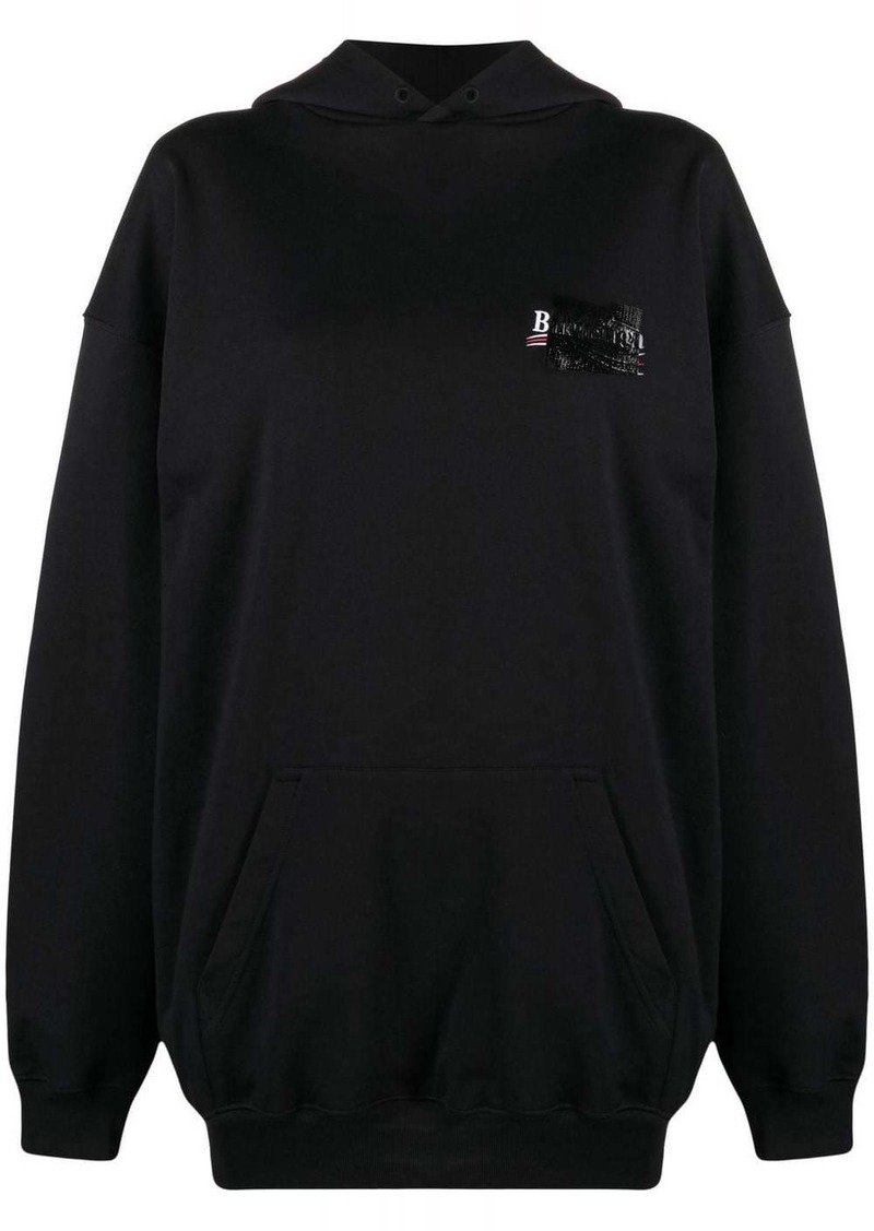 Balenciaga Gaffer logo-print hoodie