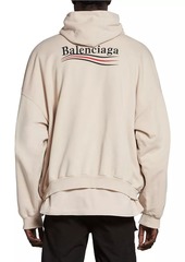 Balenciaga Political Campaign Oversized Hoodie Oversized