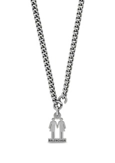 Balenciaga Pride 22 chain necklace
