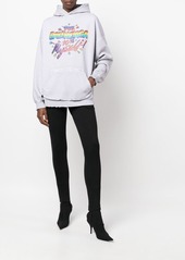 Balenciaga 90/10 logo-print hoodie