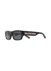 Balenciaga rectangle-frame sunglasses