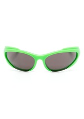 Balenciaga Reverse Xpander rectangle-frame sunglasses