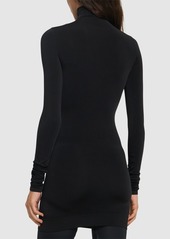 Balenciaga Seamless Nylon Blend Mini Dress