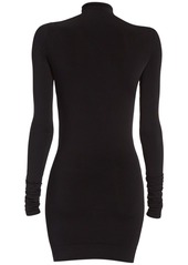 Balenciaga Seamless Nylon Blend Mini Dress