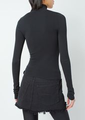 Balenciaga Second Skin Stretch Tech Sweater