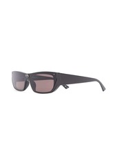 Balenciaga Shield rectangle-frame sunglasses