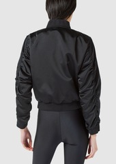 Balenciaga Shrunk Nylon Bomber Jacket