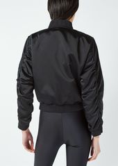 Balenciaga Shrunk Nylon Bomber Jacket
