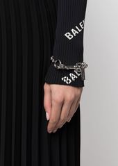 Balenciaga Skate clasp ball-chain bracelet