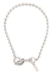 Balenciaga Skate clasp-charm necklace