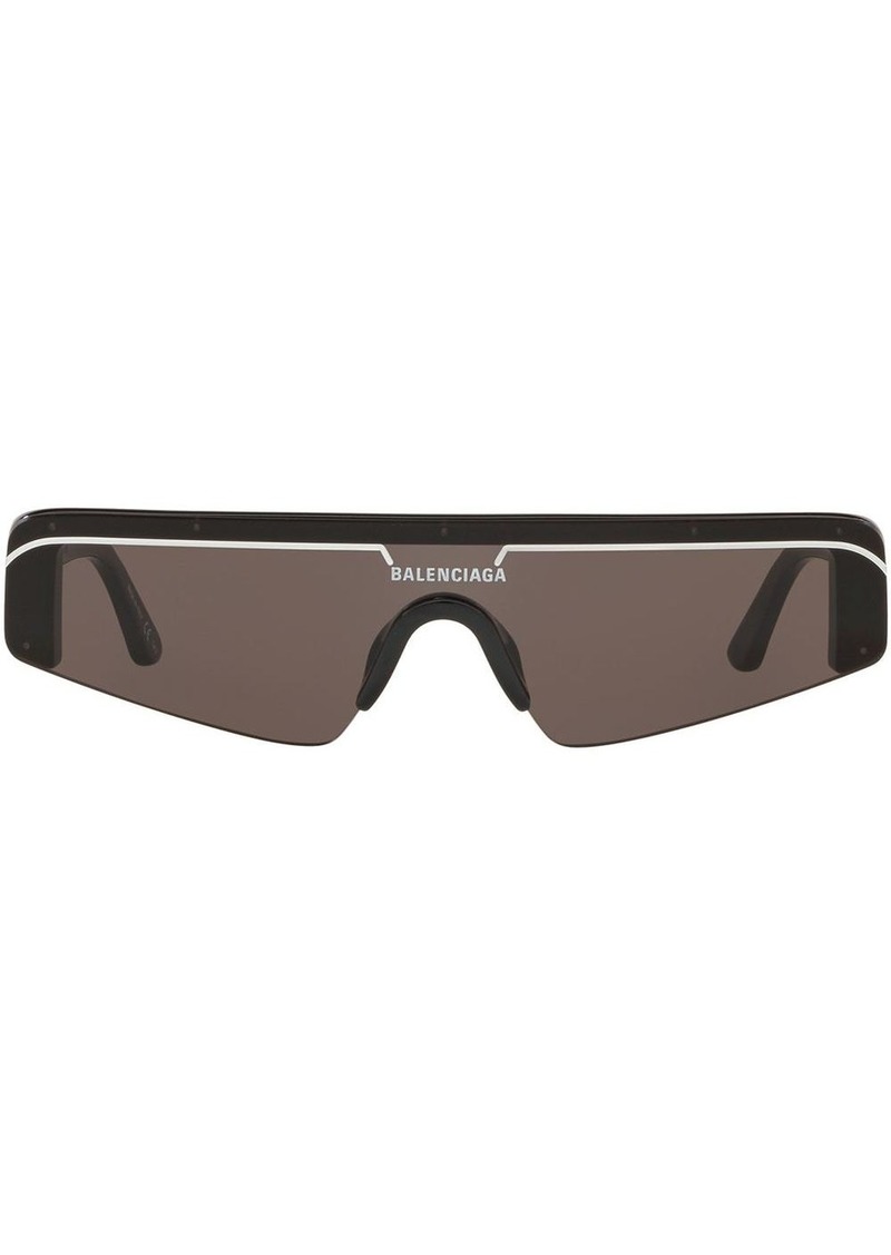 Balenciaga Ski rectangle-frame sunglasses