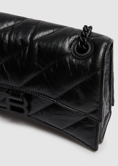 Balenciaga Small Crush Chain Quilted Leather Bag