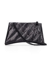 Balenciaga Small Crush Chain Quilted Leather Bag