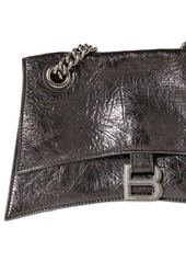 Balenciaga Small Crush Leather Chain Bag