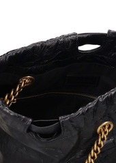Balenciaga Small Crush Leather Tote Bag