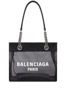 Balenciaga small Duty Free mesh tote bag
