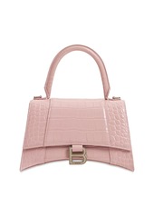 Balenciaga Small Hourglass Embossed Leather Bag