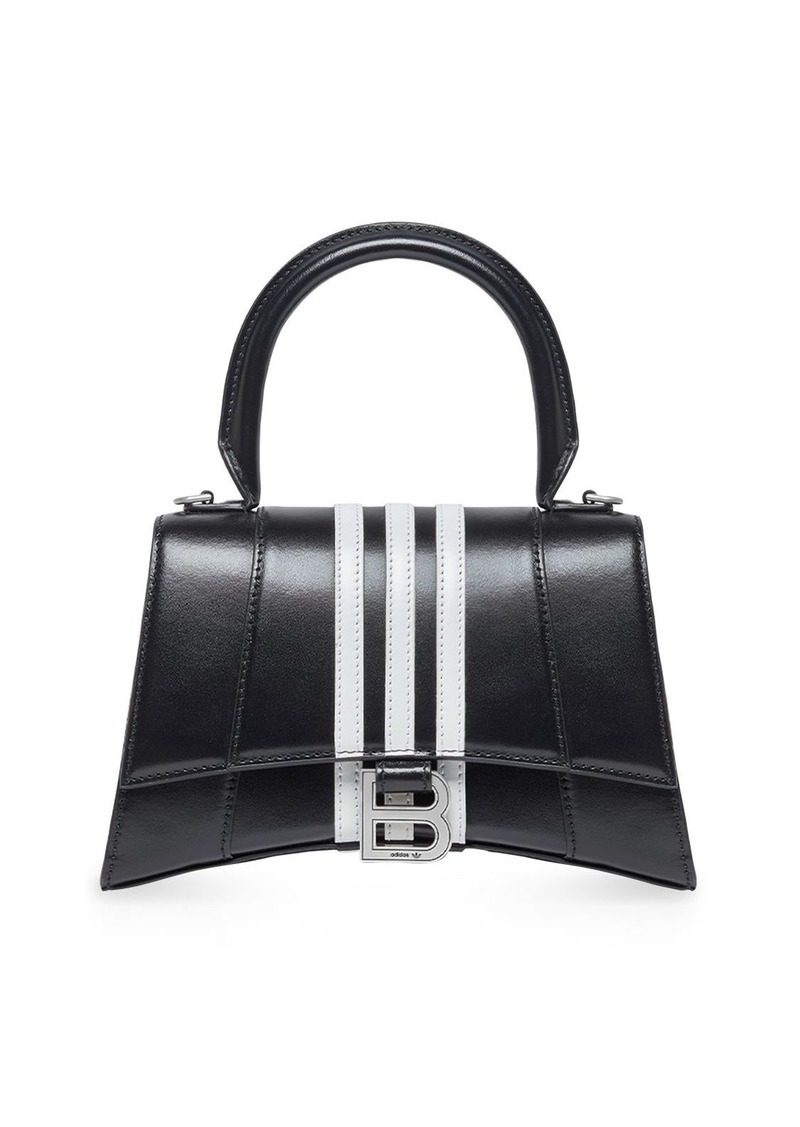 Balenciaga Small Hourglass Leather Shoulder Bag