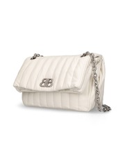 Balenciaga Small Monaco Quilted Leather Chain Bag