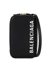 Balenciaga Smooth Leather Phone Holder
