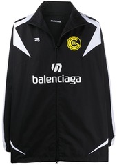 Balenciaga Soccer zip-up tracksuit jacket