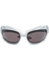 Balenciaga Spike rectangle-frame sunglasses