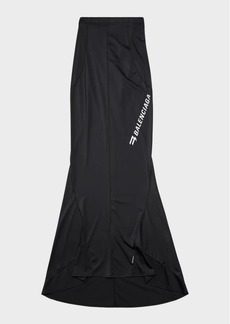 Balenciaga Sporty B Activewear Mermaid Skirt