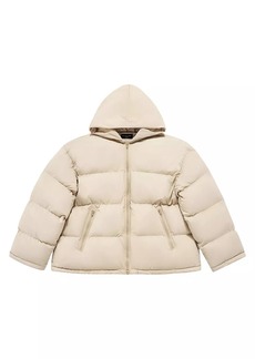 Balenciaga Sporty B Hooded Puffer Jacket