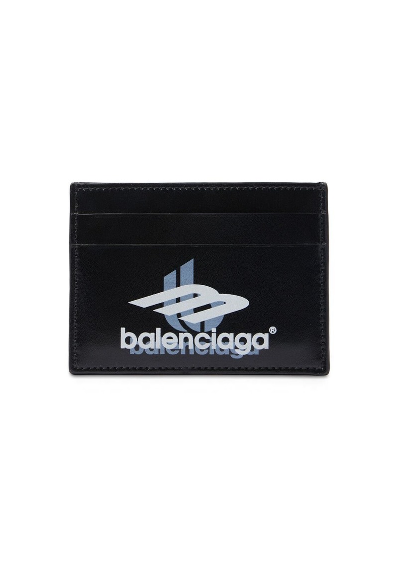 Balenciaga Square Leather Card Holder