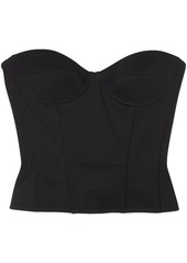 Balenciaga strapless bustier top