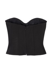 Balenciaga strapless bustier top